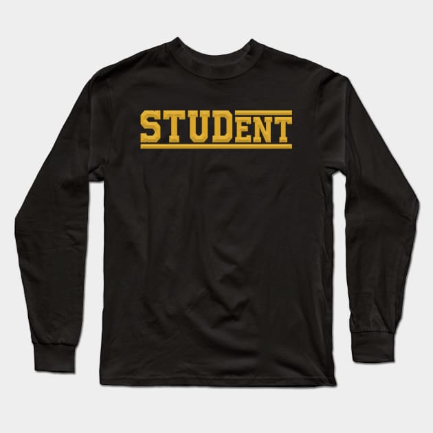 STUD ent Long Sleeve T-Shirt by HattyOne